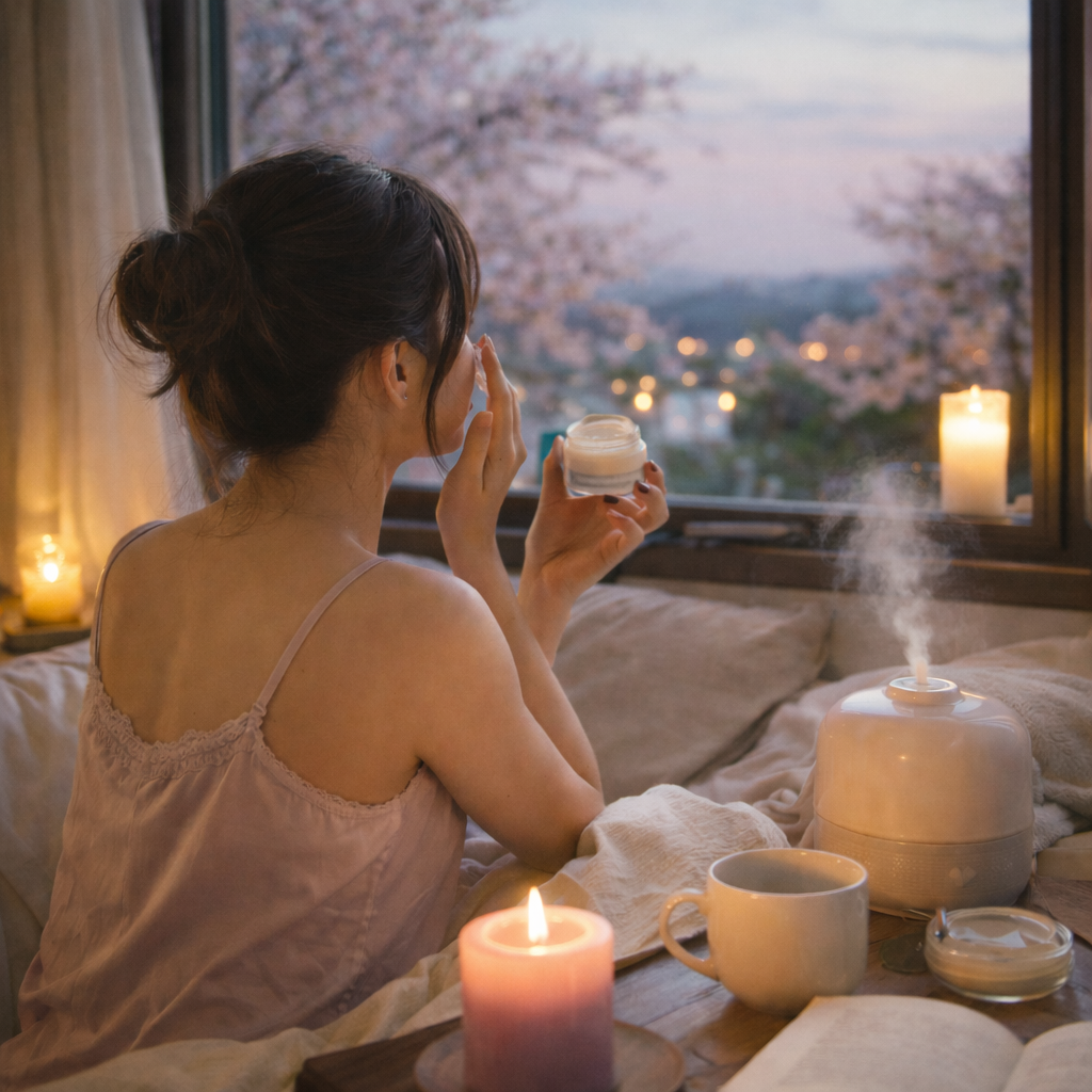 【3月18日は睡眠の日】寒暖差に負けない、美肌を育む春の夜のおすすめナイトルーティンをご紹介のサムネイル画像