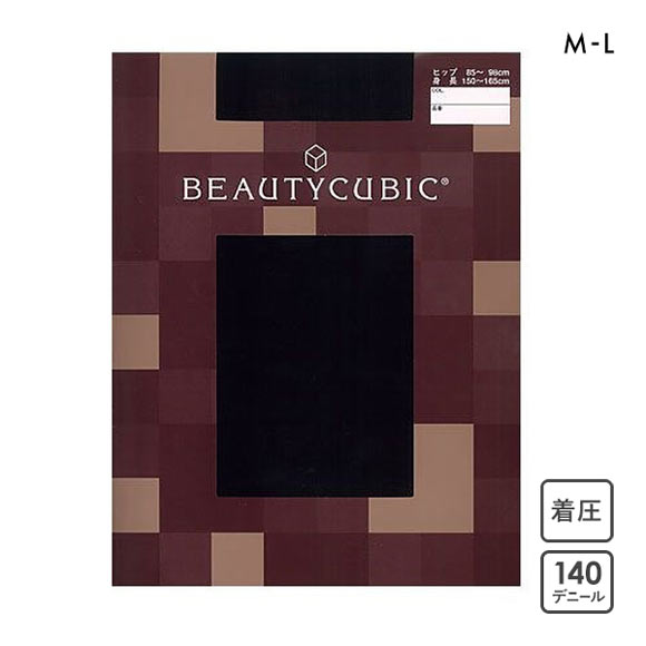 140デニールヒップアップ仕様着圧タイツ