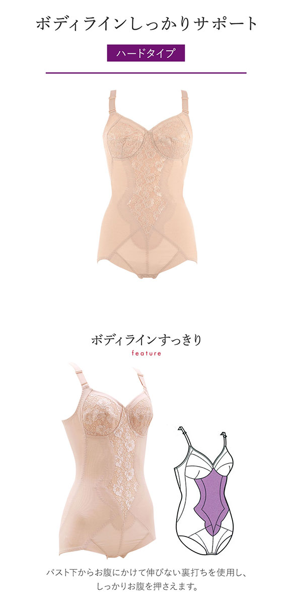 トリンプ Triumph ボディコンシェルジュ 440 ボディスーツ 補正下着 お腹押さえ ヒップアップ ハードタイプ