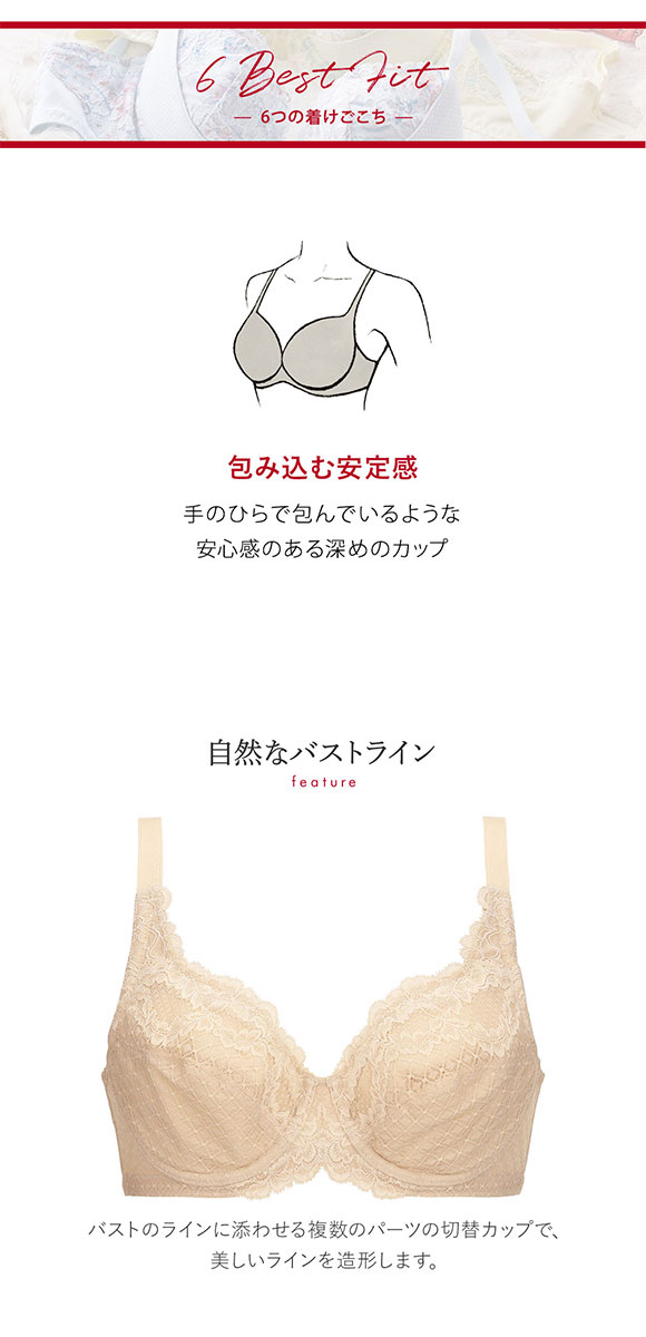 トリンプ Triumph ボディコンシェルジェ TR517 ブラジャー フルカップ レース 単品