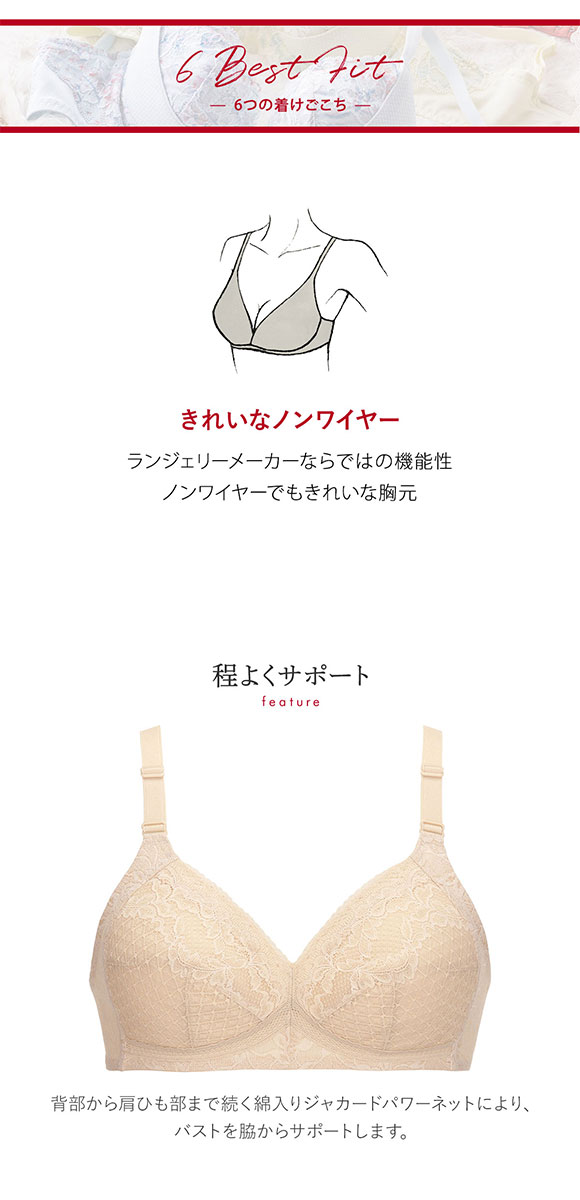 トリンプ Triumph ボディコンシェルジェ TR517 ブラジャー ノンワイヤー レース 単品