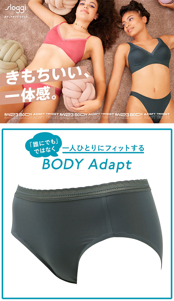 トリンプ Triumph スロギー sloggi BODY Adapt Twist ショーツ スタンダード ヒップスターショーツ ヘム ML 単品