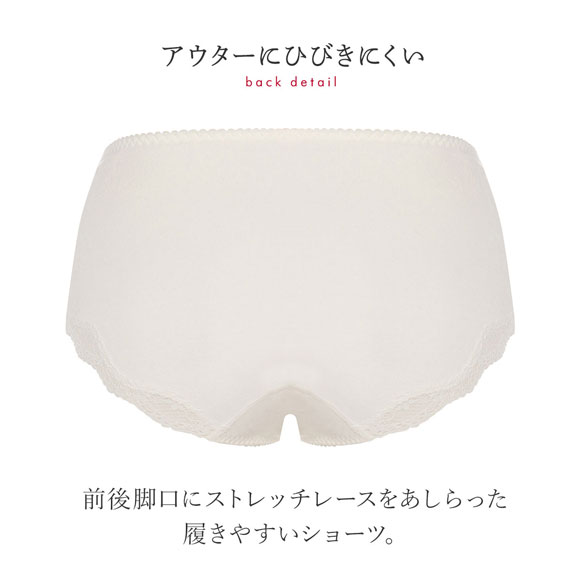 トリンプ Triumph TR0100 プレミアム レッドレーベル はきこみ深め ショーツ ミディ ML 単品