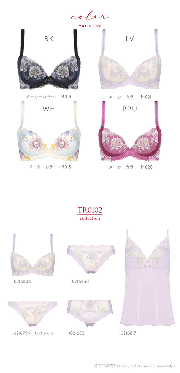 トリンプ Triumph TR0102 レッドレーベル バイ トリンプ 天使のブラ スリムライン ブラジャー DEF 単品