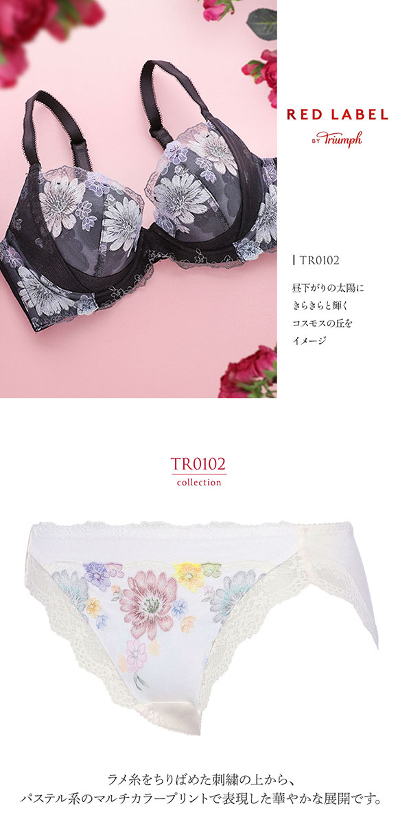 トリンプ Triumph TR0102 レッドレーベル バイ トリンプ 天使のブラ スリムライン ショーツ スタンダード ML 単品