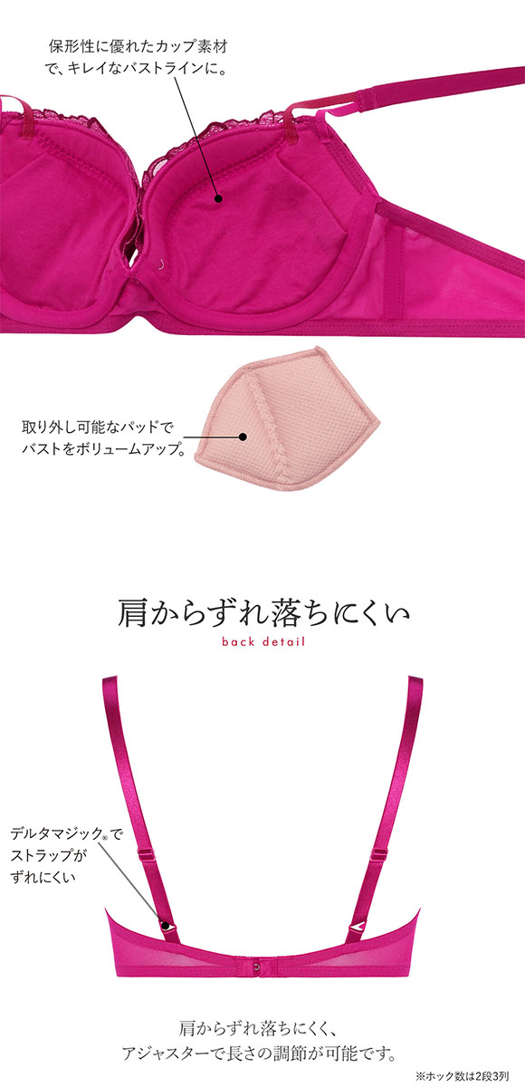 トリンプ Triumph TR0104 レッドレーベル バイ トリンプ ブラジャー DE 単品