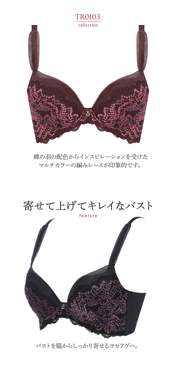 トリンプ Triumph TR0103 プレミアム レッドレーベル ヨセアゲハ ブラジャー BC 単品