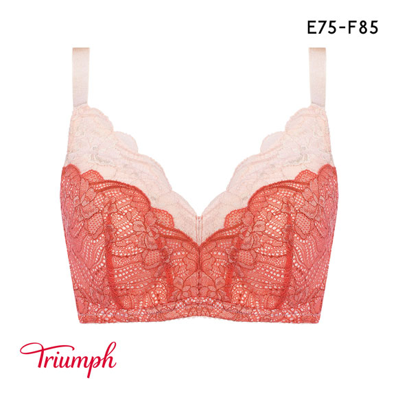 トリンプ すっきり包み込むブラ TR585 WHP ミニマイザーブラジャー フルカップ EF75-85 単品 大きいサイズ 小さくみせる Triumph
