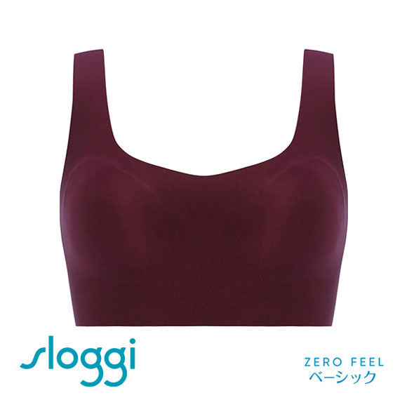 トリンプ Triumph スロギー sloggi ZERO FEEL ブラジャー ノンワイヤー ハーフトップ SML ゼロフィール シームレス 吸水速乾 単品
