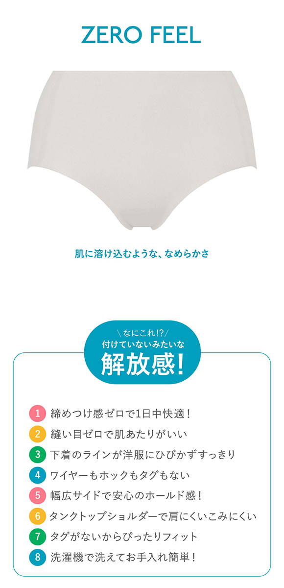 トリンプ スロギー ゼロ フィール sloggi ZERO Feel はきこみ深めショーツ LL Triumph