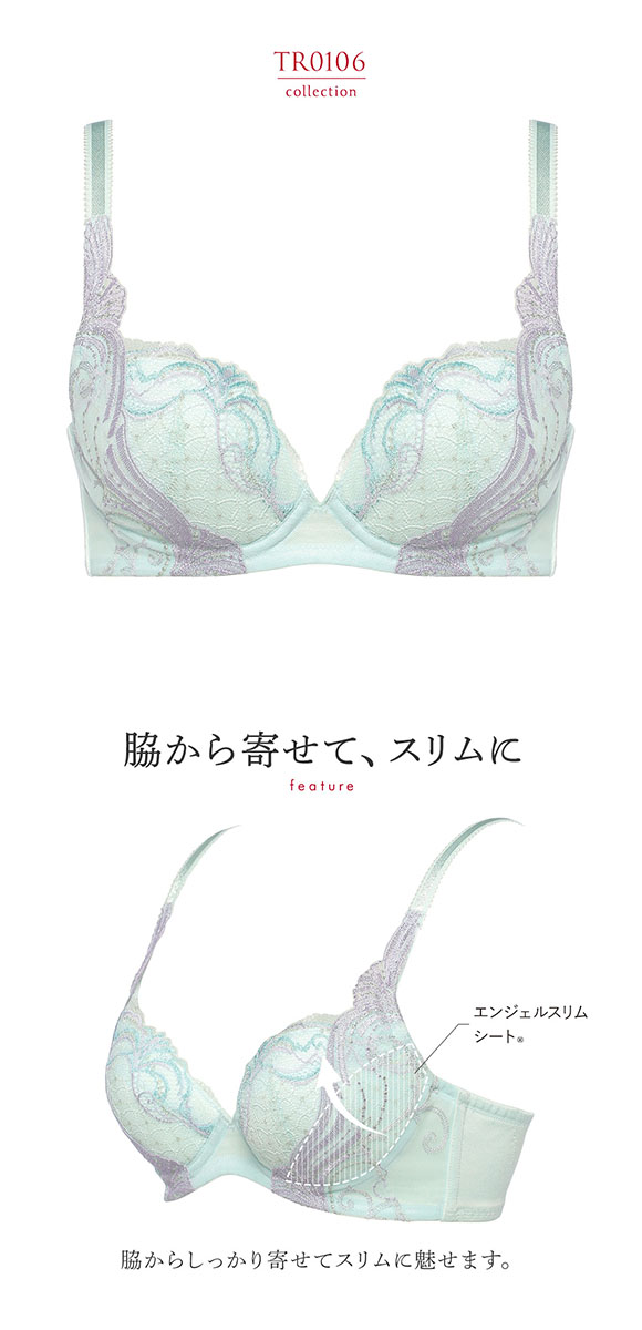 トリンプ Triumph TR0106 レッドレーベル バイ トリンプ 天使のブラ スリムライン ブラジャー DEF 単品