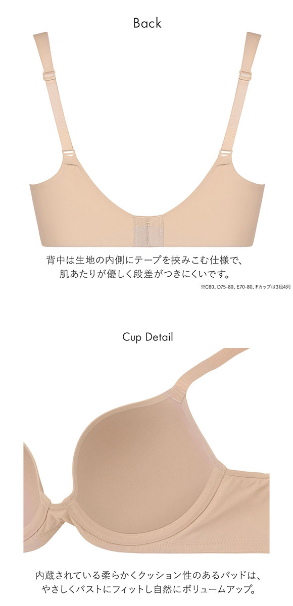 トリンプ TR605 秘めわざ ブラジャー ソフトワイヤー BC Triumph