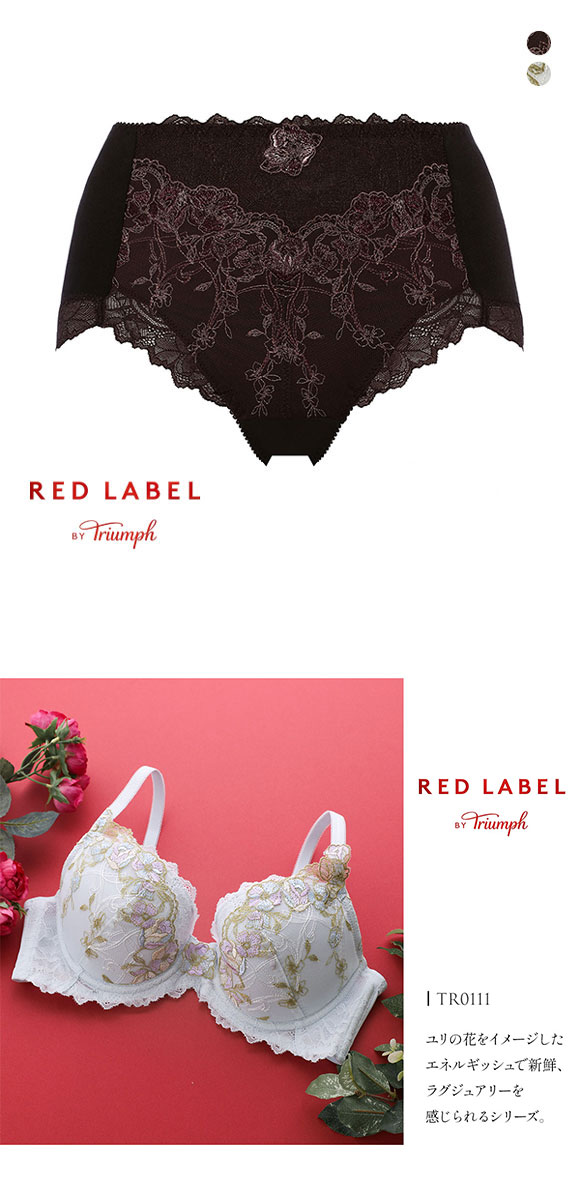 トリンプ Triumph TR0111 レッドレーベル バイ トリンプ はきこみ深め ショーツ スタンダード ミディ ML 単品