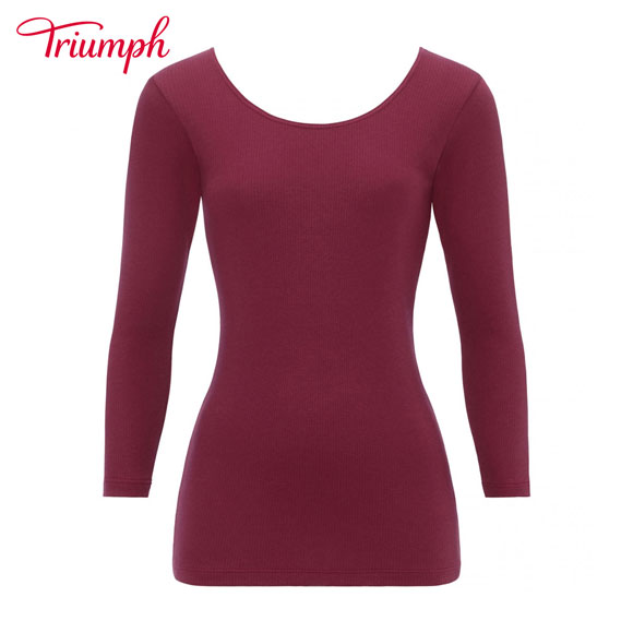 トリンプ TR5400 海底火山インナー 8分袖トップ LL Triumph