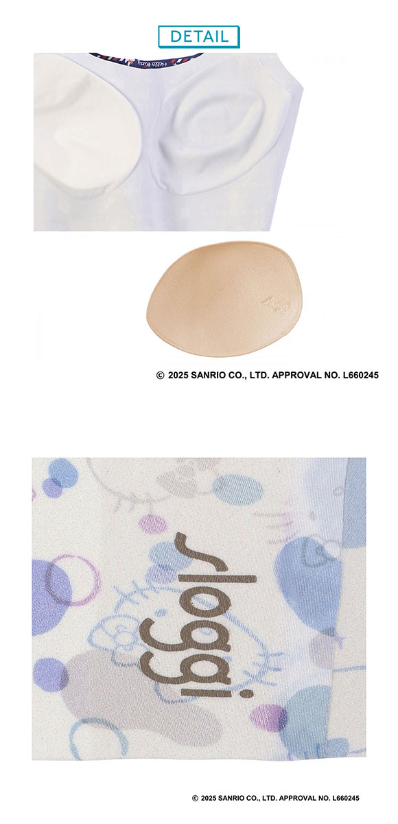 トリンプ スロギー ゼロフィール ブラ ハーフトップ ハローキティコラボ sloggi ZF HELLO KITTY LL 大きいサイズ Triumph