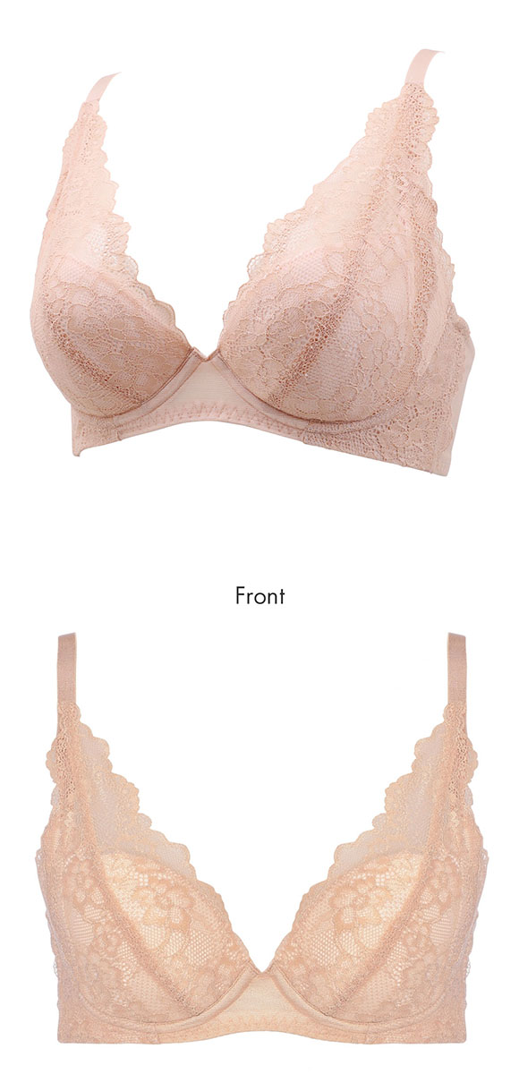 トリンプ TR632 天使のブラ スリムライン レーシィ ブラジャー C BE Triumph