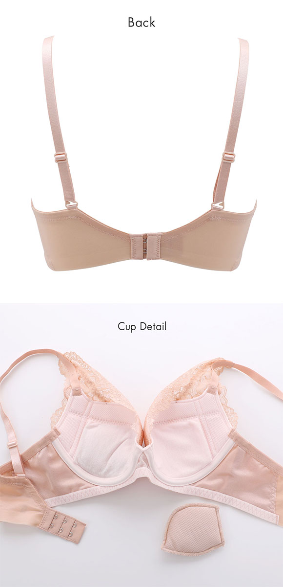 トリンプ TR632 天使のブラ スリムライン レーシィ ブラジャー DEF BE Triumph