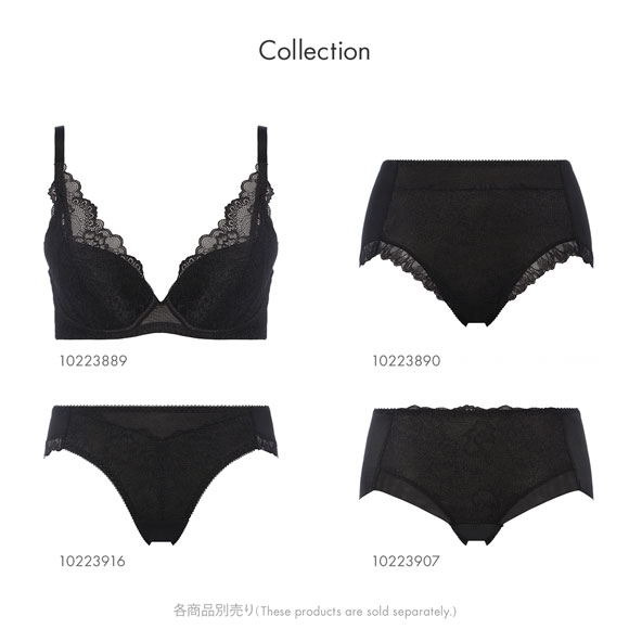 トリンプ TR632 天使のブラ スリムライン レーシィ ブラジャー G BK Triumph