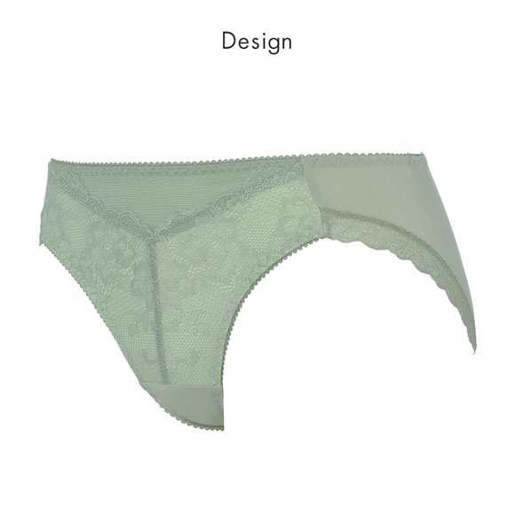 トリンプ TR632 天使のブラ スリムライン レーシィ ショーツ スタンダード レギュラーショーツ LL GR Triumph