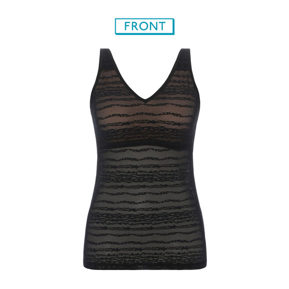 トリンプ スロギー フリーオールラウンド レース sloggi FREE AR Lace Vネック カップ付きトップ S-L ワンサイズ Triumph