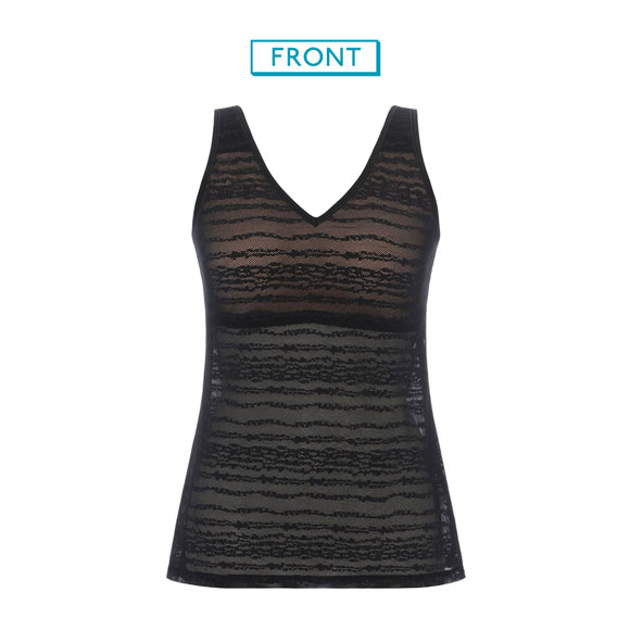 トリンプ スロギー フリーオールラウンド レース sloggi FREE AR Lace Vネック カップ付きトップ ラージ LL-3L Triumph