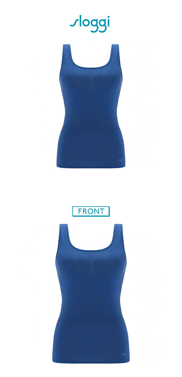 トリンプ スロギー フリーオールラウンド sloggi FREE AR BU タンクトップ カップ付き S-L ワンサイズ 7010 Triumph