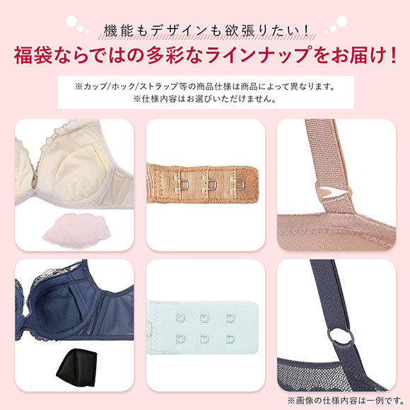ブラジャー セット 大きいサイズ 下着 レディース セット 福袋 アモスタイル ブラジャー グラマーサイズ 3点セット 3P AMOSTYLE 白鳩