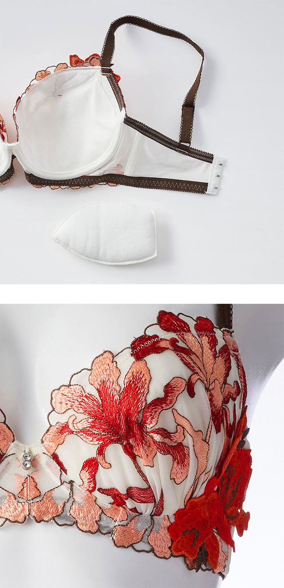 ドゥペルル ヴィクトリアシクラメン 脇すっきりブラジャー GH リフトアップ 脇高 脇肉 脇寄せ 谷間 バストアップ グラマー 大きいサイズ