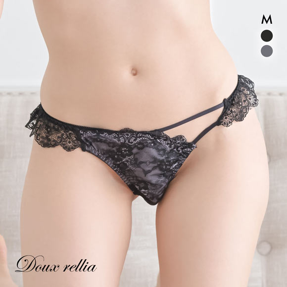 ドゥレリア ラグジュアリー Tバックショーツ M ストリング タンガ ソング Doux rellia