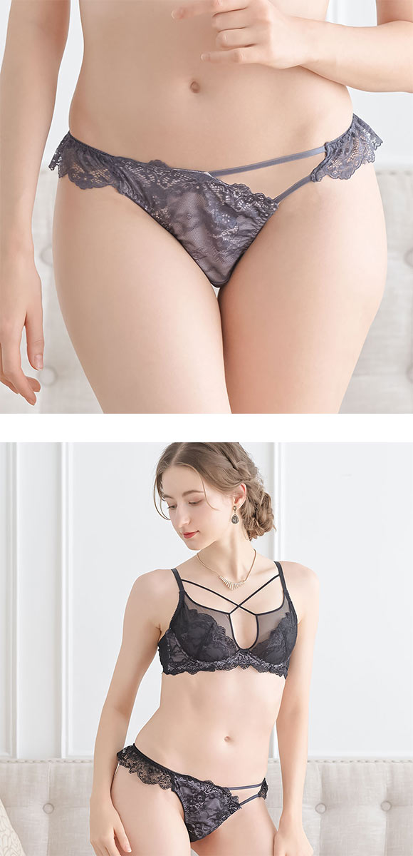 ドゥレリア ラグジュアリー Tバックショーツ M ストリング タンガ ソング Doux rellia