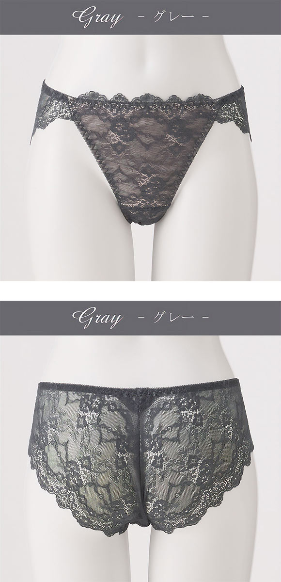 ドゥレリア ラグジュアリー バックレースショーツ ML スタンダード ノーマル ビキニ 総レース Doux rellia