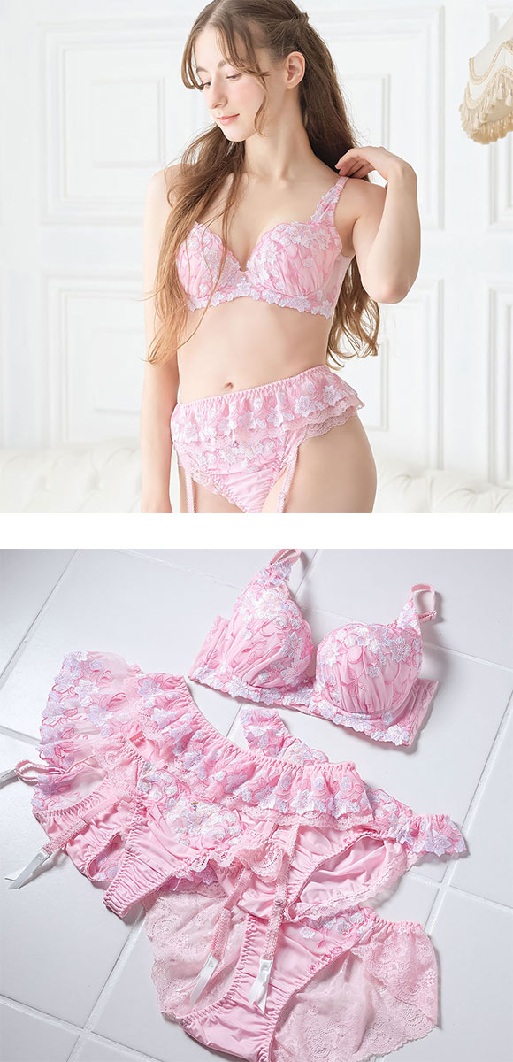 ドゥペルル 千里香 ガーターベルト ランジェリー DuePerle