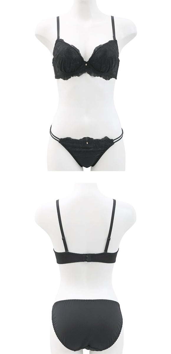 グラナティス シャーレイポピー ブラセット BCDEF65-80 グラマー 大きいサイズ プチプラ ブラジャー ショーツ セット