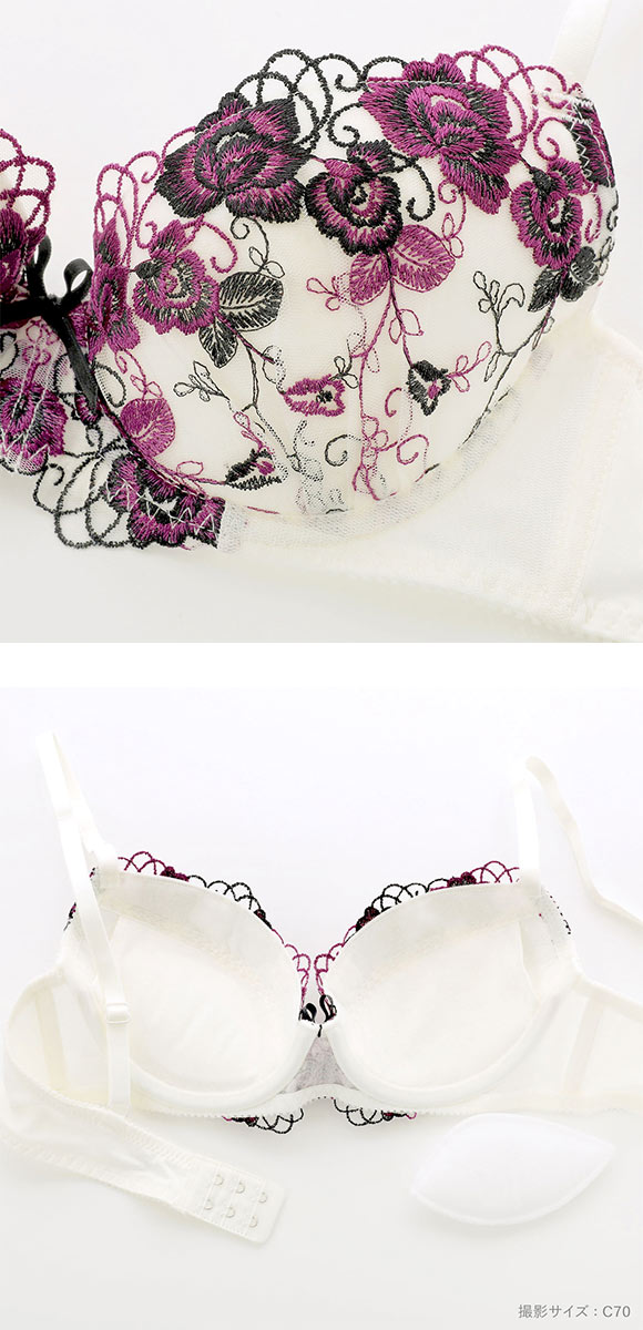 イーエスフェアリー ES Fairy ローズビューティー ブラセット ブラジャー ショーツ セット BCDEF 大きいサイズ