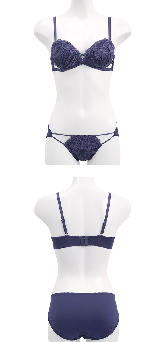 ドルチェフィオラ ボンテージ ブラセット BCDEF 大きいサイズ ソフトワイヤー やさしい ブラジャー ショーツ セット Dolce Fiora