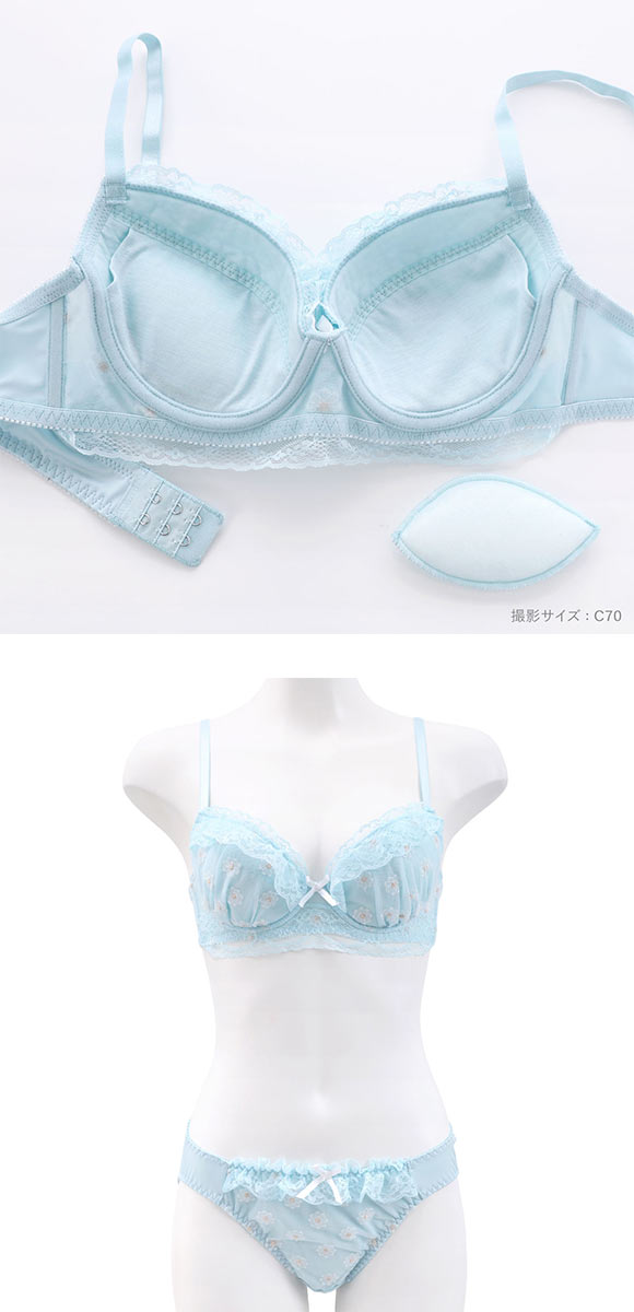 ドルチェフィオラ ブラジャー ショーツ セット フルールペティヨン BCDEF 大きいサイズ ソフトワイヤー やさしい Dolce Fiora
