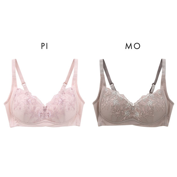 キレイ工房 脇肉すっきり ストレッチフルカップブラ ノンワイヤー BCDE 75-90 脇高 リフトアップ 背中すっきり 締め付けない 軽い