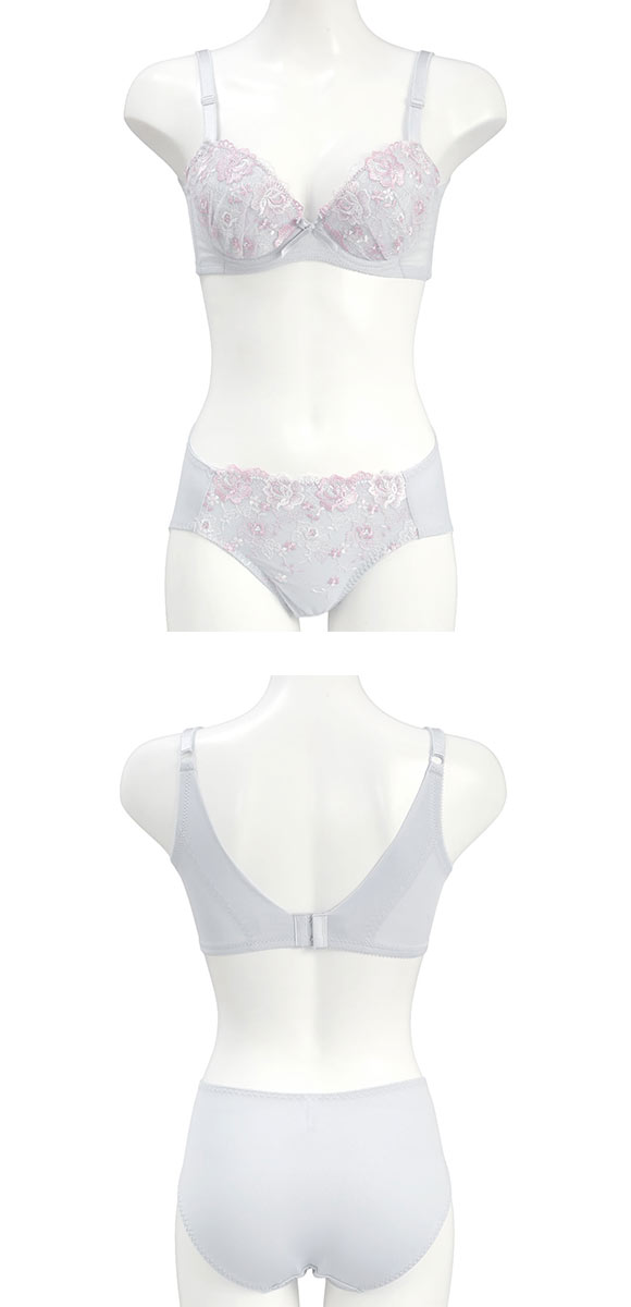 うしろ姿美 うっとり体験 すっきり美背中 ブラジャー ショーツ セット ABCD 脇高 脇肉 アンダー大きいサイズ グラマー 谷間 着やせ アンチエイジング