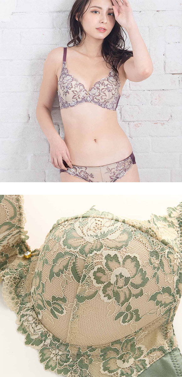 ソニアクラブ SONIA CLUB エレガントレース ブラジャー ショーツ セット ABCD