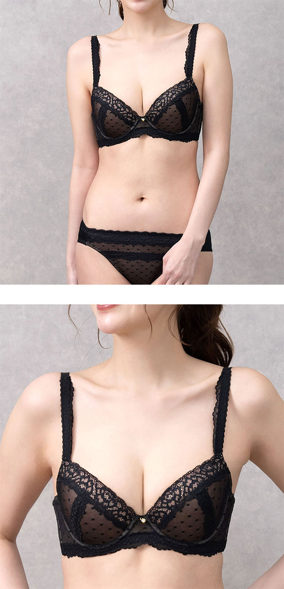 ソニアブラック レイラ ブラジャー ショーツ セット AAA AA A 小さいサイズ プチ胸 SONIA BLACK