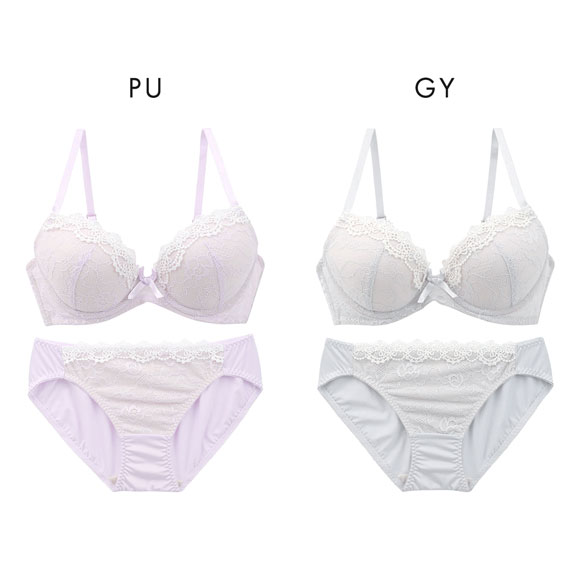 ソニアブラック ケミカルシアーレース ブラセット AAA AA A 小さいサイズ シンデレラサイズ 小胸 プチ胸 盛り胸 Wパッド 谷間 SONIA BLACK