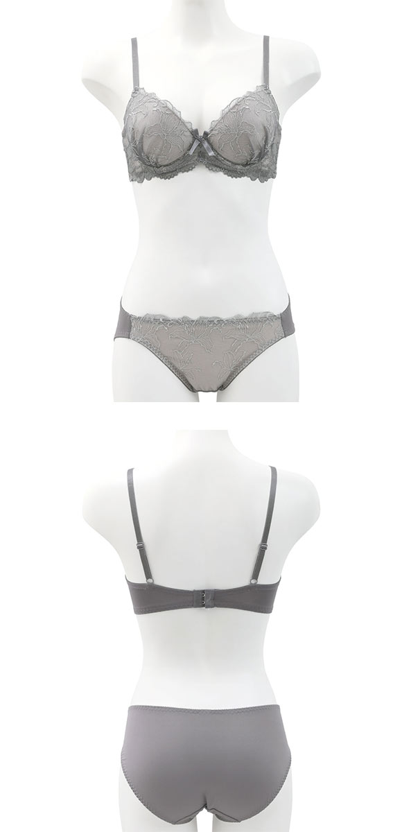 ソニアブラック グレースリリー ブラセット BCDE アンダー大きいサイズ グラマー SONIA BLACK ブラジャー ショーツ セット