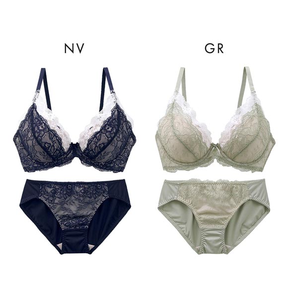 ソニアブラック マーガレット ブラセット BCDE アンダー大きいサイズ グラマー SONIA BLACK ブラジャー ショーツ セット