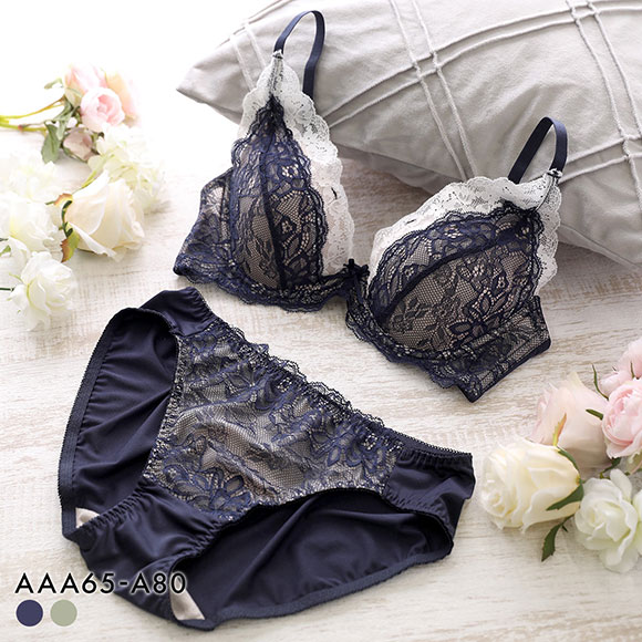 ソニアブラック マーガレット ブラセット AAA AA A 小さいサイズ シンデレラサイズ 小胸 SONIA BLACK ブラジャー ショーツ セット