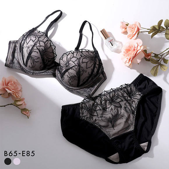 ソニアブラック クリスティーナ ブラセット BCDE アンダー大きいサイズ グラマー SONIA BLACK ブラジャー ショーツ セット