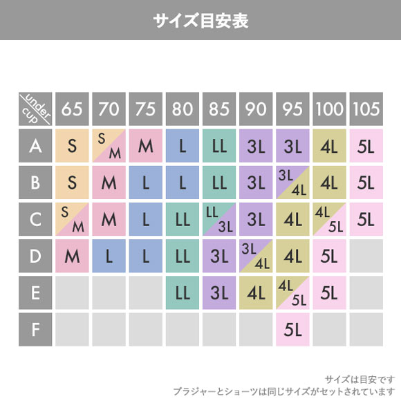 ソニアブラック メイジー ノンワイヤーブラセット S M L LL パッド入り ブラジャー ショーツ 大きいサイズ