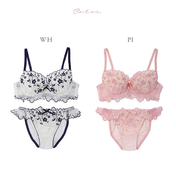 ナルエー NARUE ランジェリー プティ ブラジャー ショーツ セット BC