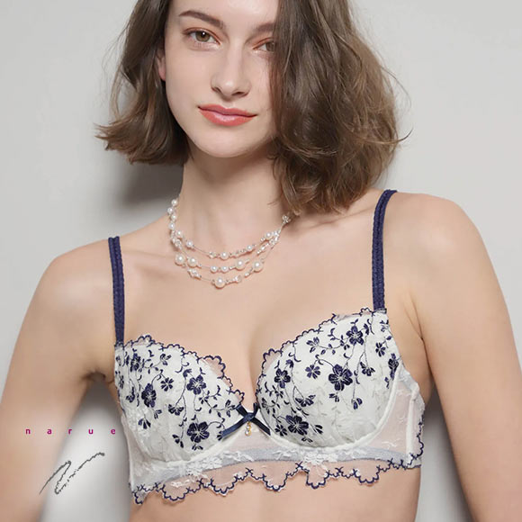 ナルエー NARUE ランジェリー プティ ブラジャー ショーツ セット GHI 大きいサイズ グラマーサイズ