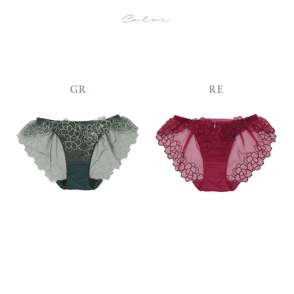 ナルエー NARUE ランジェリー カトリーヌ ショーツ 総レース バックレース 単品