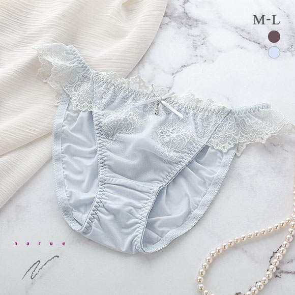 ナルエー NARUE ランジェリー ルーナ ショーツ M L スタンダード ノーマル ビキニ 単品
